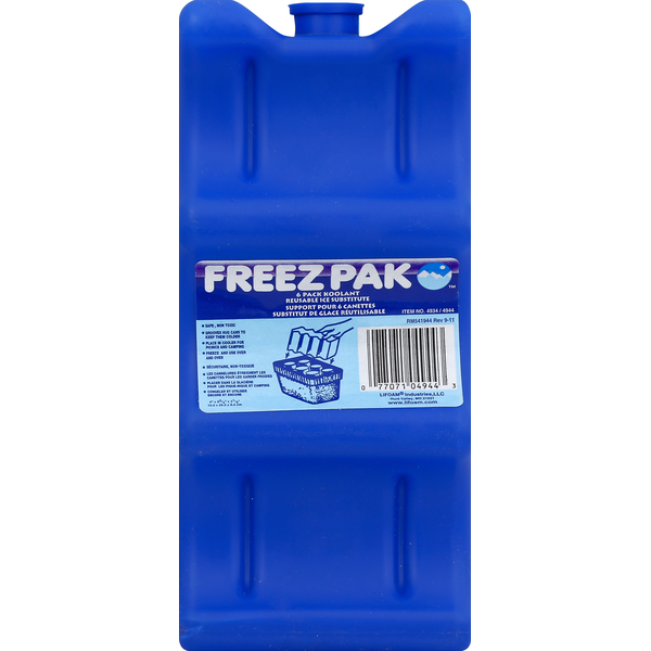 Freez Pak Ice Substitute, Reusable, 6 Pack Koolant  DestGlow