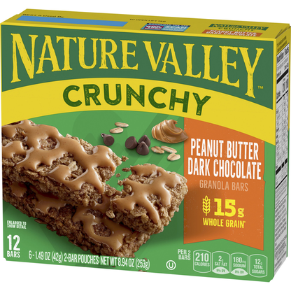 Nature Valley Peanut Butter Dark Chocolate Granola Bars