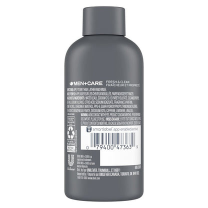 Dove Men+Care 2 In 1 Shampoo And Conditioner Fresh And Clean With Caffeine
