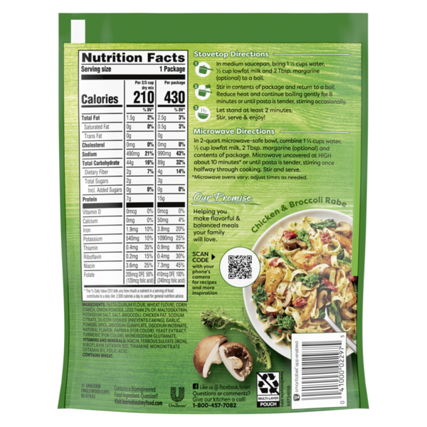 Knorr Pasta Sides Chicken Broccoli  DestGlow