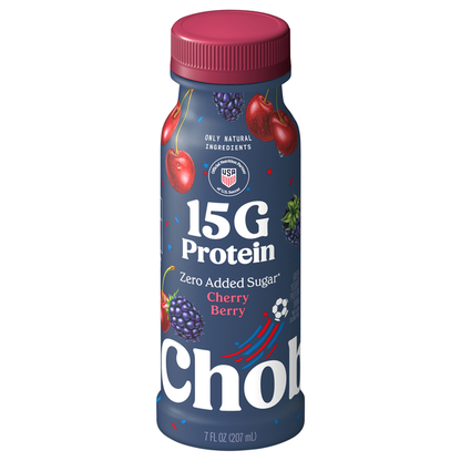 Chobani Zero Added Sugar Greek Yogurt Cherry Berry Protein Drink  DestGlow