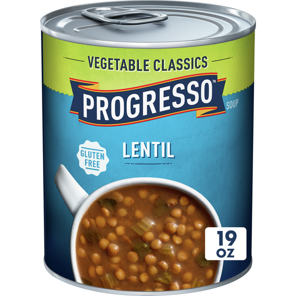Progresso Vegetable Classics Lentil Soup  DestGlow