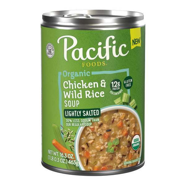 Pacific Foods Organic Chicken and Wild Rice Soup  DestGlow