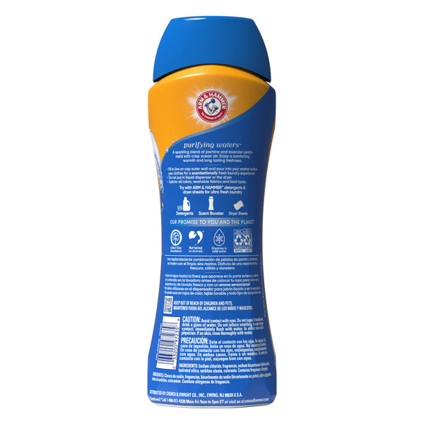 Arm &amp; Hammer Clean Scentsations Purifying Waters In Wash Scent Booster  DestGlow
