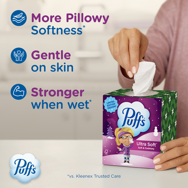 Puffs Ultra Soft Facial Tissues  DestGlow