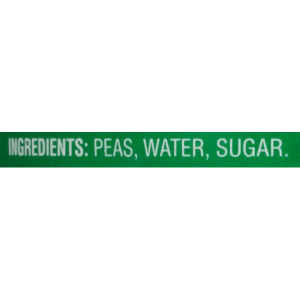 Del Monte No Salt Added Sweet Peas  DestGlow