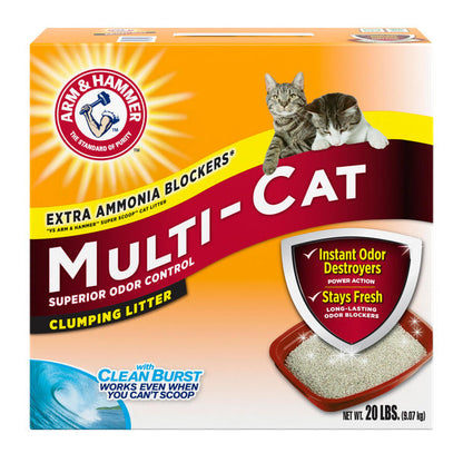 Arm &amp; Hammer Multi-Cat Clumping Litter