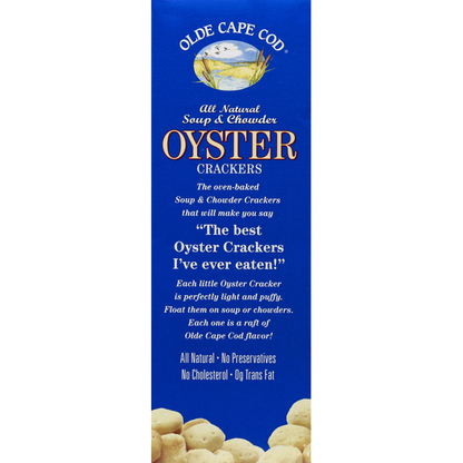 Olde Cape Cod Crackers, Oyster