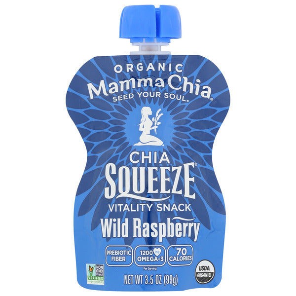 Mamma Chia Wild Raspberry Chia Squeeze