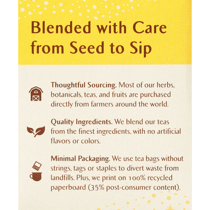 Celestial Seasonings Herbal Tea, Caffeine Free, Jammin Lemon Ginger