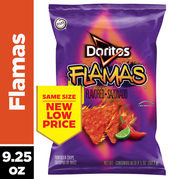 Doritos Tortilla Chips Flamas Flavored  DestGlow