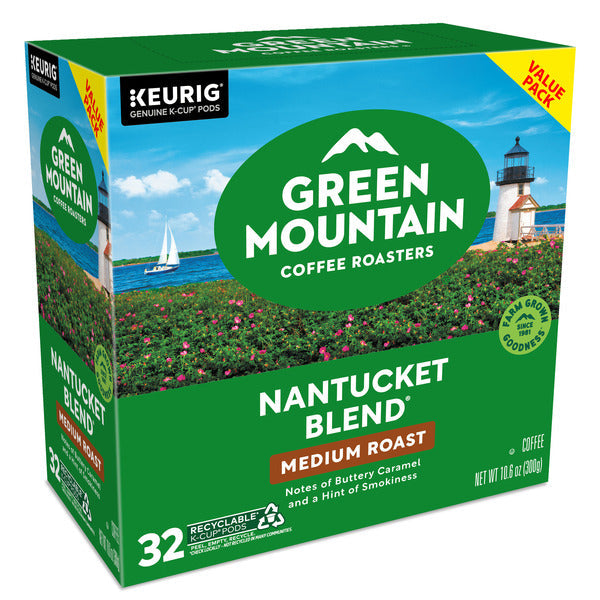 Green Mountain Coffee Roasters Nantucket Blend K-Cup Pods  DestGlow