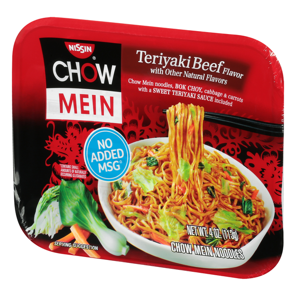 Nissin Teriyaki Beef Flavor Noodles  DestGlow
