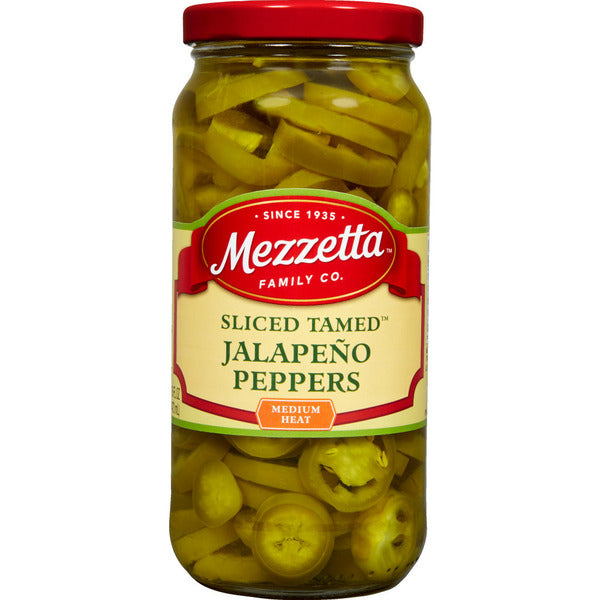 Mezzetta Sliced Tamed™ Jalapeño Peppers  DestGlow