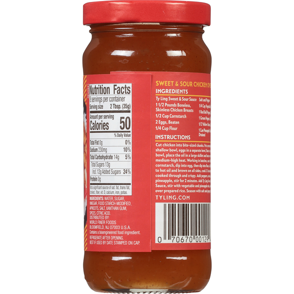 Ty Ling Sauce, Sweet &amp; Sour  DestGlow