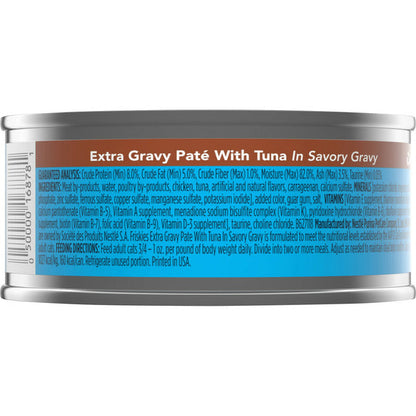 Purina Friskies Gravy Pate Wet Cat Food, Extra Gravy Pate With Tuna in Savory Gravy  DestGlow