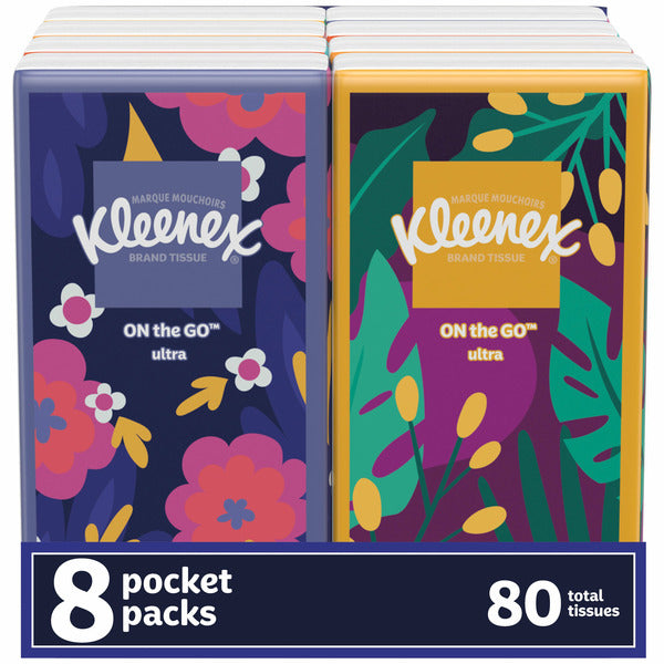 Kleenex On-the-Go Facial Tissues 3 Ply  DestGlow