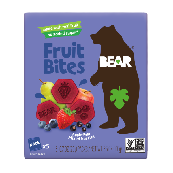 BEAR Fruit Bites, Mixed Berry  DestGlow