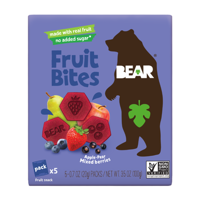 BEAR Fruit Bites, Mixed Berry  DestGlow