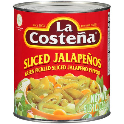 La Costeña Green Pickled Sliced Jalapeno Peppers