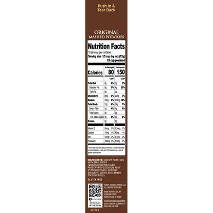 Idahoan® 13.75 oz Original Mashed Potatoes