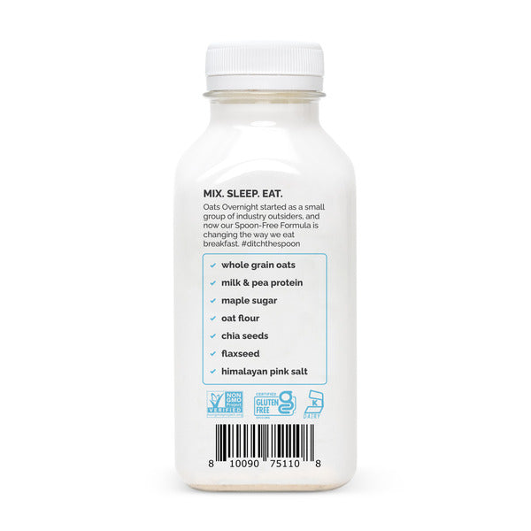 Oats Overnight Birthday Cake High Protein Oatmeal Shake, 15g Protein  DestGlow