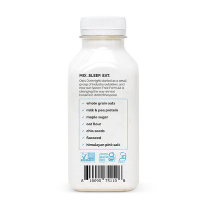 Oats Overnight Birthday Cake High Protein Oatmeal Shake, 15g Protein  DestGlow