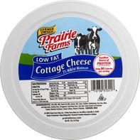 Prairie Farms Cottage Cheese, Low Fat, 2% Minimum️  DestGlow