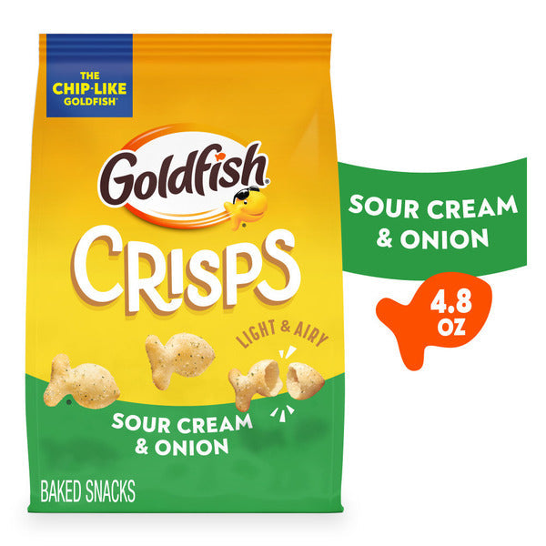 Pepperidge Farm Goldfish Sour Cream &amp; Onion Baked Snacks  DestGlow