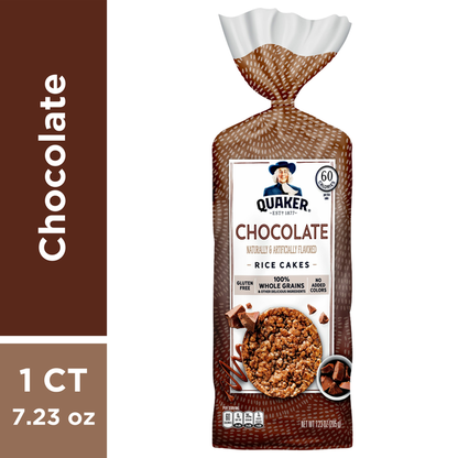 Quaker Rice Cakes, Chocolate