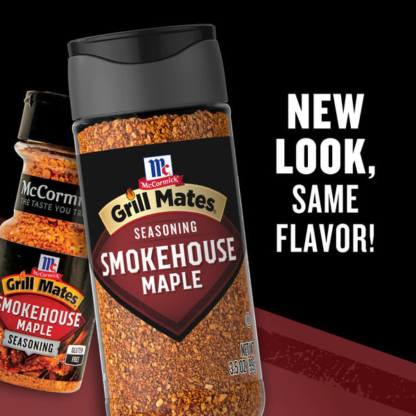 McCormick® GRILL MATES Smokehouse Maple Seasoning  DestGlow