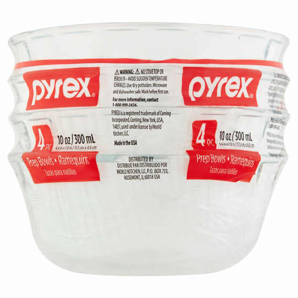 Pyrex 10 Oz Prep Bowls  DestGlow