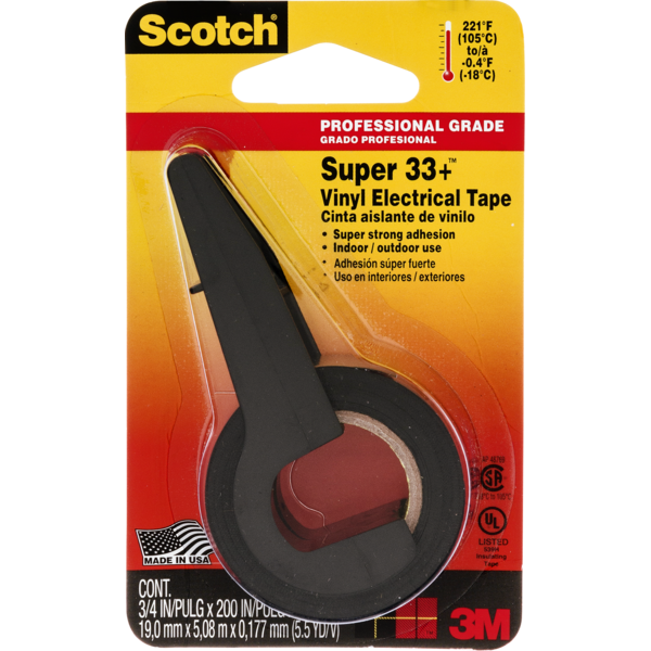 Scotch Super 33+ Vinyl Electrical Tape  DestGlow