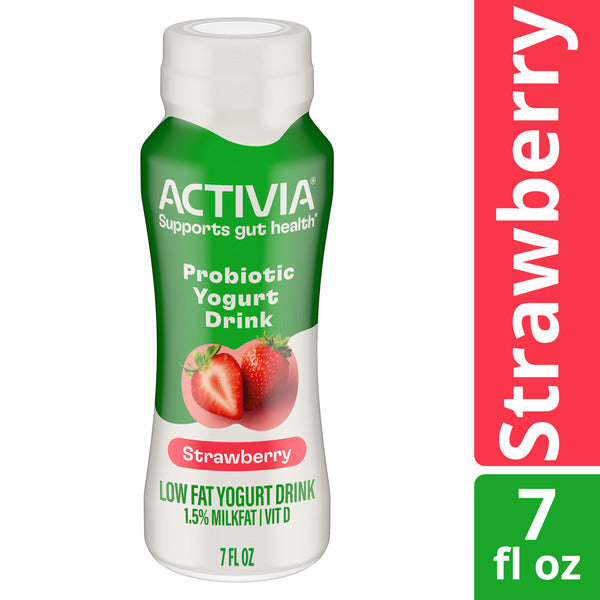 Activia Strawberry Lowfat Yogurt Drink  DestGlow