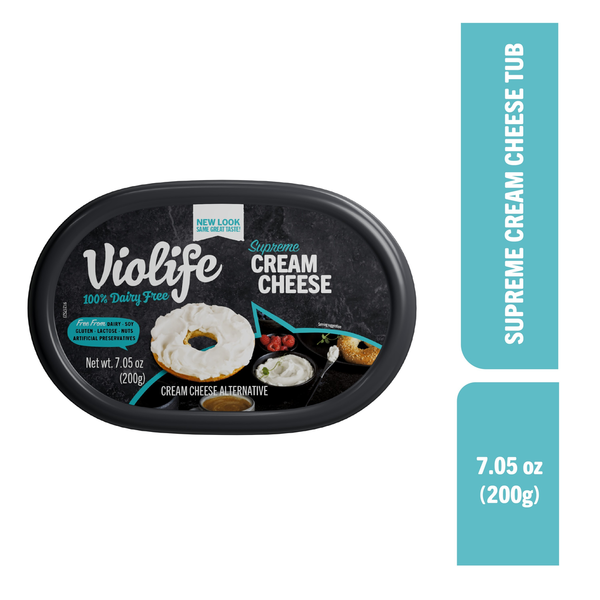 Violife Just like Cream Cheese Original, Dairy-Free Vegan  DestGlow