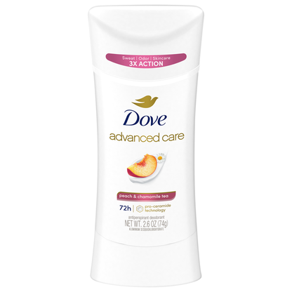 Dove Antiperspirant Deodorant, Peach &amp; Chamomile Tea