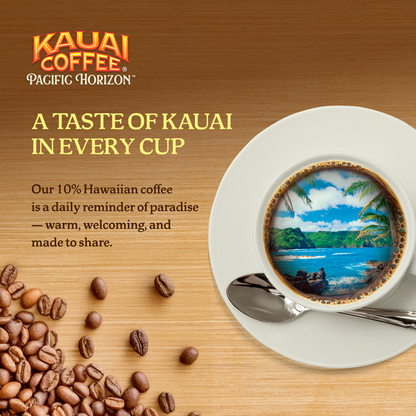 Kauai Coffee 10-Count Medium Roast Single Serve Coffee K-Cups  DestGlow