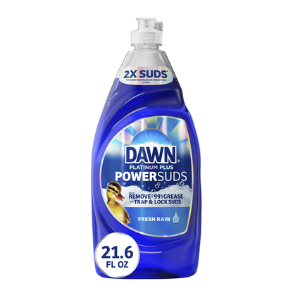 Dawn Platinum Plus PowerSuds Liquid Dish Soap  DestGlow