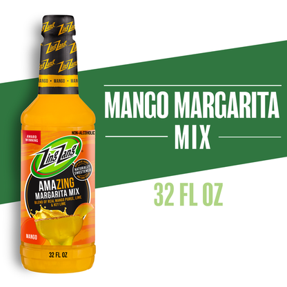 Zing Zang Amazing Mango Margarita Mix, Non-Alcoholic Cocktail Mixer