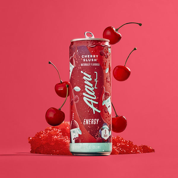 Alani Nu Energy Drink Cherry Slush  DestGlow
