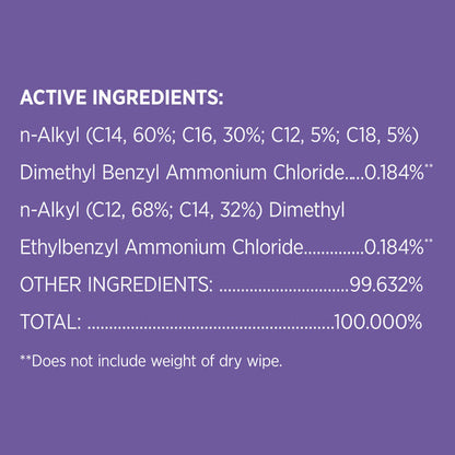 Clorox Scentiva Disinfecting Wet Mopping Cloths, Lavender and Jasmine