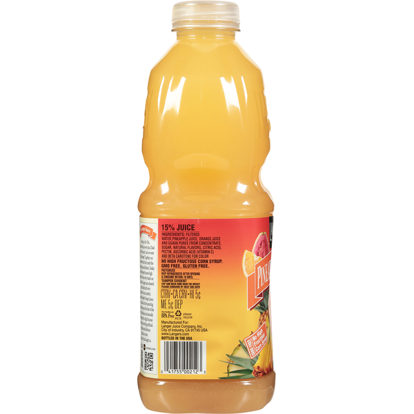Langers Pineapple Orange Guava Juice Cocktail from Concentrate  DestGlow