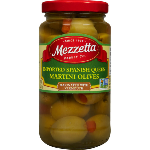 Mezzetta Imported Spanish Queen Martini Olives  DestGlow