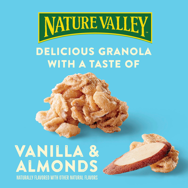 Nature Valley Reduced Sugar Vanilla Almond Granola  DestGlow