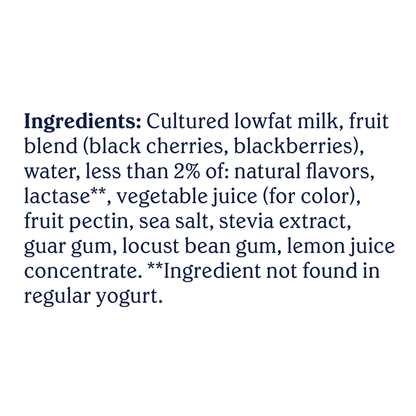 Chobani Zero Added Sugar Lowfat Greek Cherry Berry Yogurt