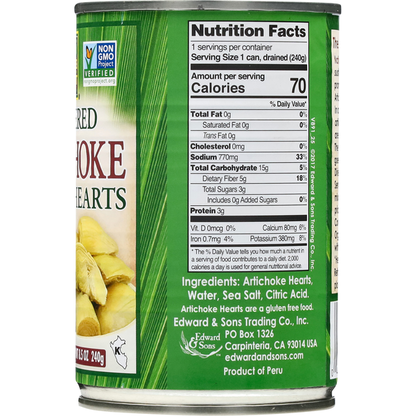 Native Forest Quartered Artichoke Hearts