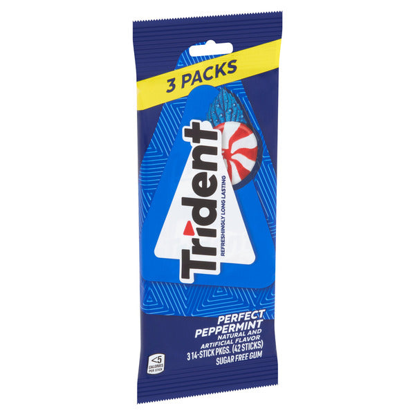 Trident Perfect Peppermint Sugar Free Gum  DestGlow