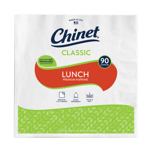 Chinet Lunch Napkin (90 Count)  DestGlow