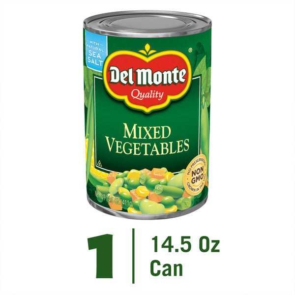 Del Monte Mixed Vegetables, Canned Vegetables  DestGlow