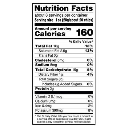 Utz Unsalted Potato Chips